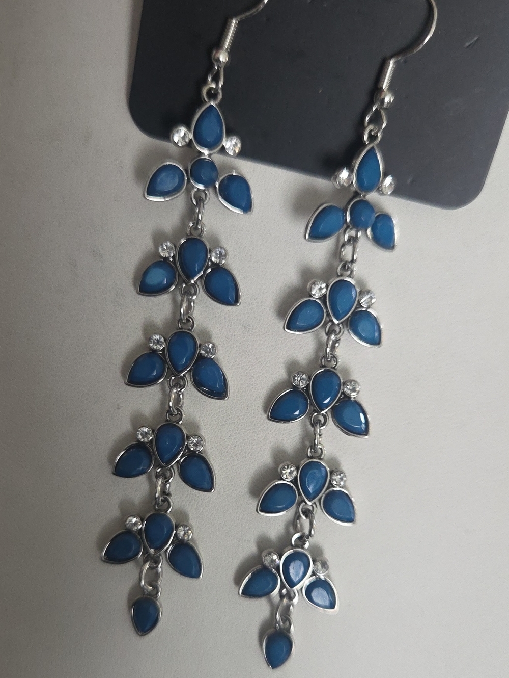Paparazzi Blue Dangle Earrings NWT